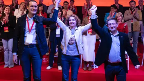 Montero, durante uno de sus recientes actos en Ja&eacute;n