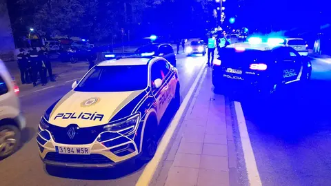 Dispositivo policial en la Avenida Blas Infante de Jerez