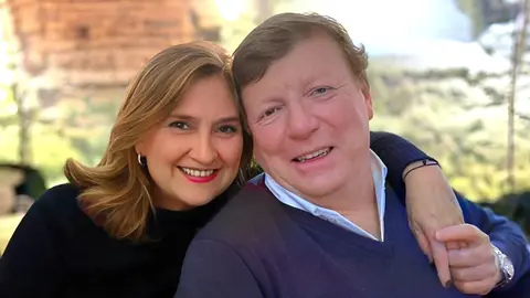 C&eacute;sar Cadaval de Los Morancos y su mujer Patricia Rodr&iacute;guez -