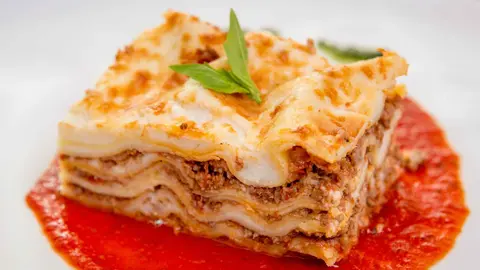 Lasa&ntilde;a de pollo Hacendado de Mercadona