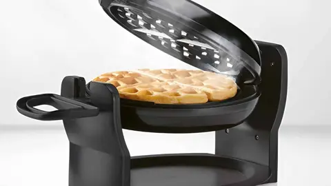 Gofrera giratoria de 1000 W Silver Crest de Lidl