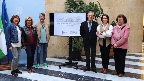 Presentaci&oacute;n de los actos del 140 aniversario del Mercado Central de Abastos