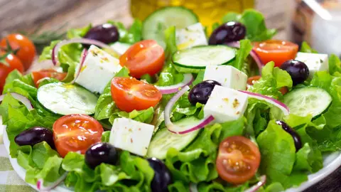 Queso fresco para ensaladas Hacendado de Mercadona