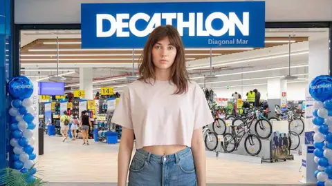 Camisetas crop top de moda en Decathlon