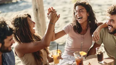 Chiringuito en la playa