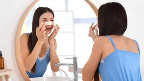 Tiras faciales limpia poros Deliplus de Mercadona