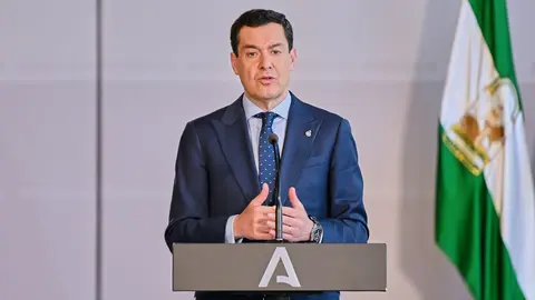 Juanma Moreno, presidente de la Junta de Andaluc&iacute;a