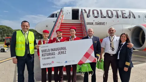 Primera ruta entre el Aeropuerto de Jerez y Asturias