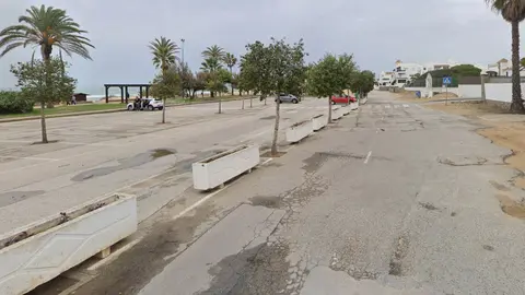 Aparcamiento Playa de la Barrosa - Google