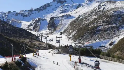 La estaci&oacute;n de esqu&iacute; de Sierra Nevada
