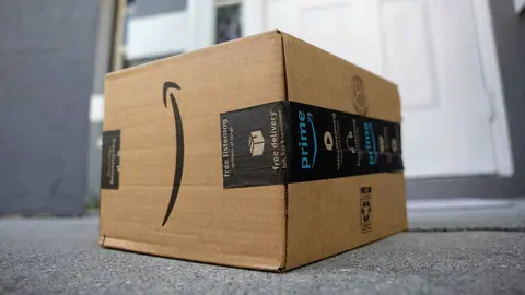 Caja de compra de Amazon