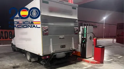 Cami&oacute;n intervenido en Jerez