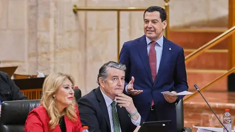 Juanma Moreno se ha sometido a la sesi&oacute;n de control