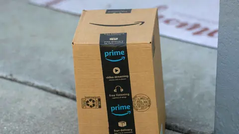 Caja de compra de Amazon