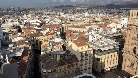 La zona del distrito Centro en M&aacute;laga