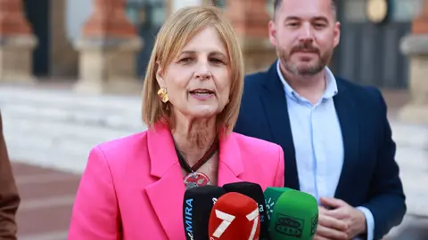 Rueda de prensa de Mar&iacute;a Jos&eacute; Garc&iacute;a-Pelayo | Cristo Garc&iacute;a