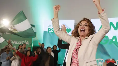 Mar&iacute;a Jes&uacute;s Montero, en un acto reciente en Andaluc&iacute;a