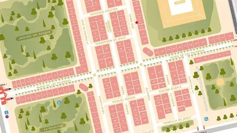 El Ayuntamiento de Jerez lanza el plano definitivo de las casetas para la Feria del Caballo - 2025