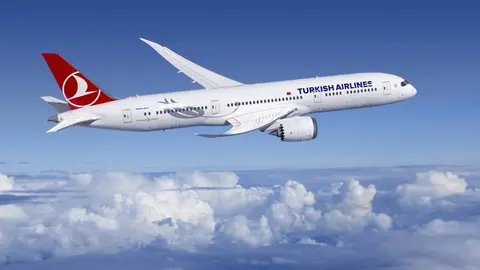 Un avi&oacute;n de Turkish Airlines, aerol&iacute;nea que operar&aacute; el vuelo entre Sevilla y Estambul