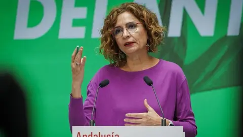 La ministra Montero, en un acto reciente en Andaluc&iacute;a
