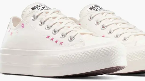 Zapatillas Chuck Taylor All Star Lift Floral Embroidery Low Top