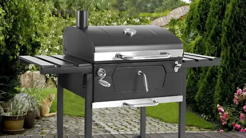 Barbacoa de carb&oacute;n Mastercook Friend de Leroy Merlin