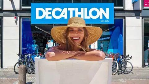 Sillas de playa en Decathlon