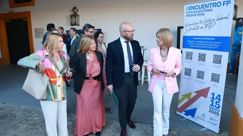 Inauguraci&oacute;n del I Encuentro de FP | Cristo Garc&iacute;a