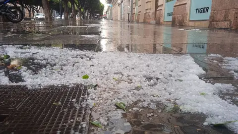 El granizo amenaza con golpear con fuerza a Almer&iacute;a