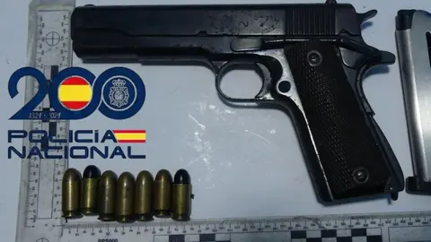 Armamento incautado durante el operativo | Polic&iacute;a Nacional