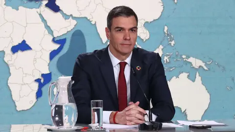 El presidente del Gobierno de Espa&ntilde;a, Pedro S&aacute;nchez