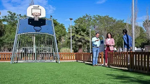 Inauguraci&oacute;n del nuevo equipamiento deportivo en el Parque Gloria Fuertes de Almer&iacute;a