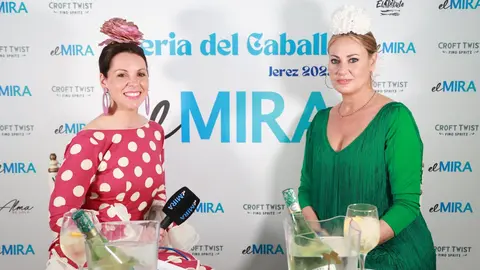 Ana Bel&eacute;n Morillo junto a Estefan&iacute;a Jaime en la caseta de El MIRA | Cristo Garc&iacute;a