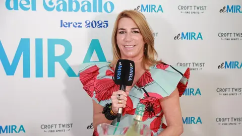 Inmaculada Olivero en la caseta de El MIRA | Cristo Garc&iacute;a