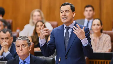 Juanma Moreno ha estallado contra Yolanda D&iacute;az | Salvador L&oacute;pez Medina