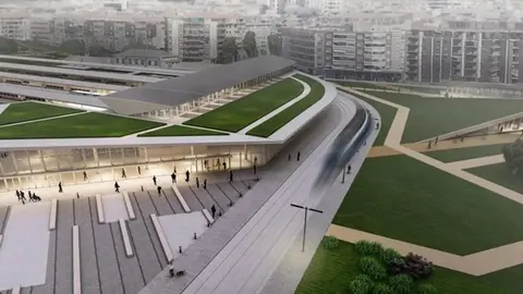 Proyecto de integraci&oacute;n del tren en Granada