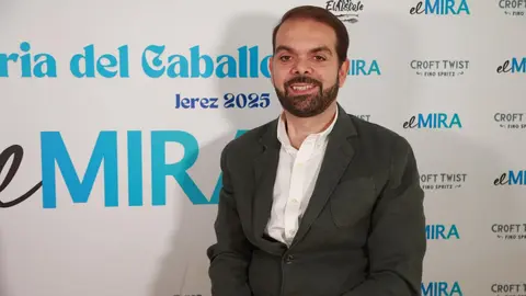 Francisco Zuasti en la caseta de El MIRA | Cristo Garc&iacute;a