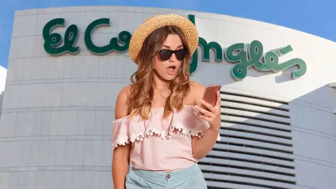 Una mujer a la moda con ropa de El Corte Ingl&eacute;s