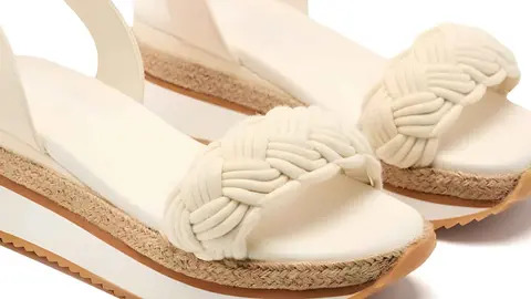 Sandalias de pala trenzada y plataforma Hampstead de Gioseppo