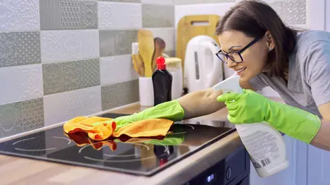 Toallitas limpiadoras desengrasantes de cocina Bosque Verde de Mercadona