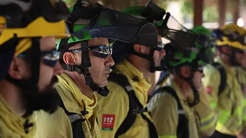 Efectivos del Plan Infoca, en una imagen de archivo