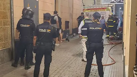 Imagen de la actuaci&oacute;n policial