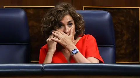 Mar&iacute;a Jes&uacute;s Montero, en una imagen anterior en el Congreso de los Diputados