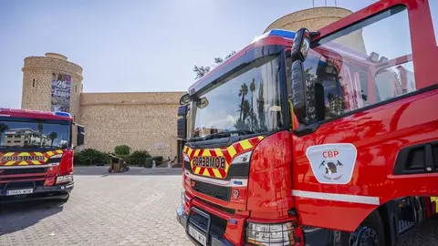 Bomberos del Poniente almeriense, en una imagen de archivo