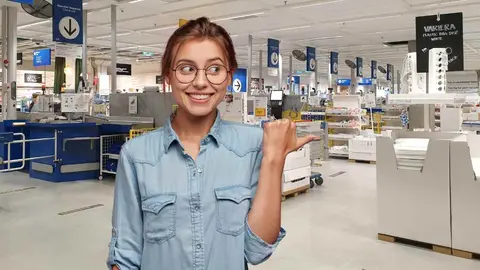 Cajas de venta de IKEA