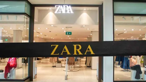 Cinta de entrada de tienda ZARA