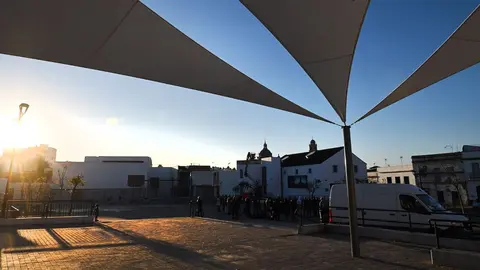 P&eacute;rgola en la Plaza Bel&eacute;n