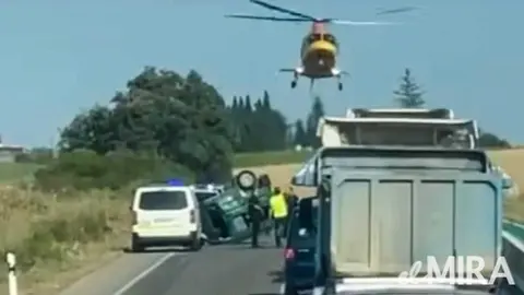 Accidente grave en Jerez