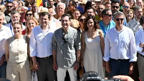 Acto del PP en Madrid contra Pedro S&aacute;nchez