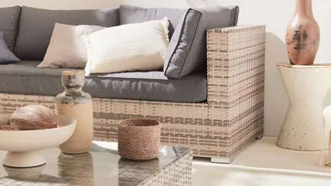 Muebles de jard&iacute;n de Resina Tejida